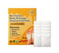 Patchs pour pieds drainage corporel venin d'abeille Patch Detox Pieds Perte de Poids, Patch Pied Detox, Amélioration de la Qualité du Sommeil, Soulager le Stress, Favorise la Circulation Sanguine