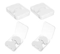 Patchs pour Pont du Nez en Coton Blanc, 4 Boîtes, Soin Visage