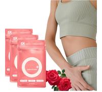 Patchs Raffermissants pour le Corps, Formule Douce pour la peau avec de l'huile de Rose, Nourrit et Raffermit la peau, Facile à Peler et à Coller, Convient aux Femmes et aux Hommes, 30 pièces (3)