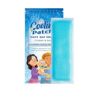 Patchs rafraîchissants | 5 x 12 cm | Patchs rafraîchissants instantanés pour le front par temps chaud | Coussinets de santé portables pour la maison, l'école, les voyages, l'extérieur