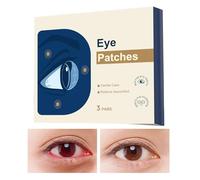 Patchs Rafraîchissants Pour Le Contour Des Yeux,3 Paires De Soins Apaisants Et Frais,Patchs en Gel pour les Yeux - pour la Beauté, Remplissage de Chaussettes, Femmes, Filles, Voyage, Maison, Noël,