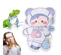 Patchs Refroidissants en Gel | Poches Fraîcheur Cou Chaleur - 10 Patchs Portable Respirant Rafraîchissant Sport Extérieur Voyage Transport Camping Randonnée