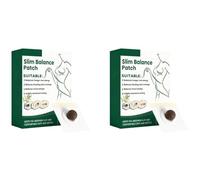 Patchs Slim Balance, Patchs coupe-faim, Stimule l'énergie naturellement, 12 pièces, Aide bien-être quotidienne pour femmes et hommes, travail, sport et voyages