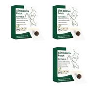 Patchs Slim Balance, Patchs coupe-faim, Stimule l'énergie naturellement, 12 pièces, Aide bien-être quotidienne pour femmes et hommes, travail, sport et voyages