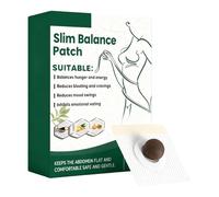 Patchs Slim Balance, Patchs coupe-faim, Stimule l'énergie naturellement, 12 pièces, Aide bien-être quotidienne pour femmes et hommes, travail, sport et voyages