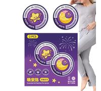 Patchs Sommeil pour Adultes | Patchs Apaisants Anti-Stress | d'Aide au Sommeil | Pour La Maison Les Pauses Étude La Chambre La Méditation La Sieste En Intérieur Les Voyages L Hôtel