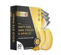 Patchs Sous Les Yeux 20 Paires Coussinets Hydratants Raffermissants | Patchs Sous Les Yeux Hydratants Idéal Pour Climat Sec, Salon, Spa, Routine De Nuit, Routine Du , Maison Et