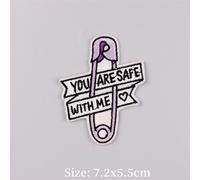 Patchs Thermoadhésifs Brodés Mignons Pour Vêtements,Patch Thermoadhésif Pour Tasse À Café,Fer Sur Patch Avec Lettre,Mémoire Thermocollante,Appliques De Robinet - Type Pe5145ct