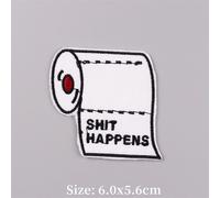 Patchs Thermoadhésifs Brodés Mignons Pour Vêtements,Patch Thermoadhésif Pour Tasse À Café,Fer Sur Patch Avec Lettre,Mémoire Thermocollante,Appliques De Robinet - Type Pe6358ct