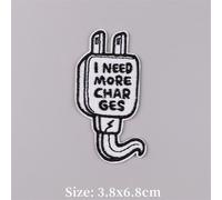 Patchs Thermoadhésifs Brodés Mignons Pour Vêtements,Patch Thermoadhésif Pour Tasse À Café,Fer Sur Patch Avec Lettre,Mémoire Thermocollante,Appliques De Robinet - Type Pe8058ct