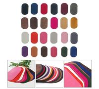 Patchs thermocollants en daim doux pour réparation de vêtements - Pour coudes et genoux - Vert