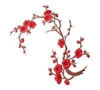 Patchs Thermocollants is Applique Brodée Décorative De De Prunier | Applique À Motif Floral Pour Personnaliser Vêtements DIY, Vestes, Jeans, Chemises, Robes, Chapeaux, Sacs