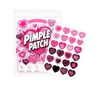 Patchs Visage pour Imperfections Autocollants Cœur Dégradé Fins Respirants | Patchs Boutons Peau Visage Femme Pour Trajets Quotidiens École Salle de illes Ados Femmes