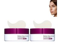 Patchs Yeux Repulpants Calcium, Masque Yeux Hydrogel Peptide Collagène pour le Cou et le Visage, 60 Pièces