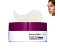 Patchs Yeux Repulpants Calcium, Masque Yeux Hydrogel Peptide Collagène pour le Cou et le Visage, 60 Pièces