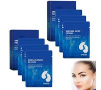 Patchs yeux scintillants, patchs yeux à l'acide hyaluronique pour le contour des yeux, masque yeux hydratant 6 pièces pour les cernes, les poches et les rides, masque yeux hydrogel