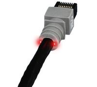 PatchSee Class6Patch - Cordon de raccordement - RJ-45 (M) pour RJ-45 (M) - 61 cm - UTP - CAT 6 - démarré - noir