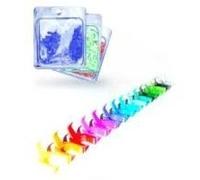 PATCHSEE PatchClip TU/PC - Code Couleur pour fiche - Bleu Turquoise (Lot de 50)