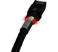 PatchSee PCI6Patch - Cordon de raccordement - RJ-45 (M) pour RJ-45 (M) - 1.2 m - FTP - CAT 6a - démarré, sans halogène - noir G