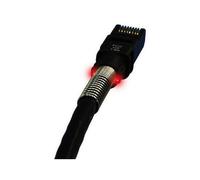 Patchsee Pk-pci6-dpu-82 Câble De Réseau Noir 25 M Cat6a U/utp (utp)