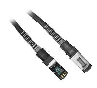PatchSee PK-PCI6-F-8 câble de réseau Noir 2,4 m Cat6a U/FTP (STP)