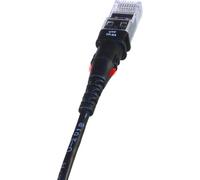 Patchsee ThinPatch UTP Patch Cable CAT 6a Black 0.9 m