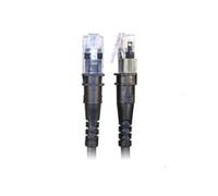 Patchsee Tp-6a-f/13 Câble De Réseau Noir 4 M Cat6a U/utp (utp)