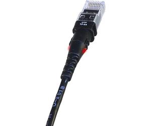 PatchSee TP-6A-U/10 câble de réseau Noir 3,1 m Cat6a U/UTP (UTP)