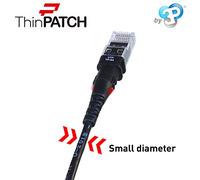 PatchSee TP-6A-U/5 câble de réseau Noir 1,5 m Cat6a U/UTP (UTP)