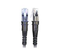 PatchSee TP-6A-U/9 câble de réseau Noir 2,7 m Cat6a U/UTP (UTP)