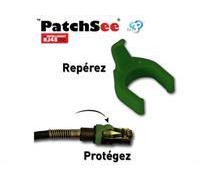 PatchSee PatchClip – Codage couleur des connecteurs – Vert épicéa (pack de 50)
