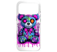 Patchwork Ours en Peluche Effrayant Mignon Emo Gothique Horreur Coque pour iPhone 17 Pro Max