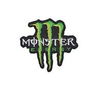 Patchwow Écusson brodé à thermocoller ou à coudre Motif personnage des années 80 Monster Green Griffe (7,5 cm)