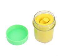 Pâte à appât souple pour truite avec fonction phosphorescente, leurre flottant à fort arôme pour carpe et truite, appât de pêche polyvalent pour toutes les saisons, 65 g (jaune)