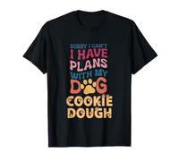 Pâte à Biscuits Personnalisable avec nom de Chien Busy with My Dog T-Shirt