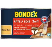 Pâte à bois 2 en 1 Chêne clair - BONDEX - 250g