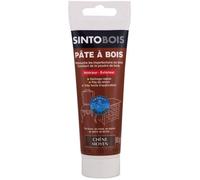 SINTOBOIS Pâte à bois rebouche petits trous – Prêt à l'emploi, sans solvant, Chêne moyen 80 g