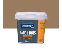 Pâte à bois - finition - pour fissures fines - sans retrait - hêtre - 500g BLANCHON