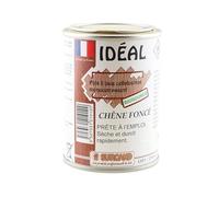PATE A BOIS IDEAL CELLULOSIQUE 250 ML/Mastic cellulosique prêt à l'emploi à base de farine de bois naturel BIOSOURCE/Pour la restauration des petits défauts, fentes du bois. (CHENE FONCE)