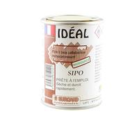 PATE A BOIS IDEAL CELLULOSIQUE 250 ML/Mastic cellulosique prêt à l'emploi à base de farine de bois naturel BIOSOURCE/Pour la restauration des petits défauts, fentes du bois. (ACAJOU ROUGE/SIPO)