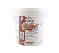 PATE A BOIS IDEAL POUDRE/Mastic en poudre universel destiné à la restauration de tous défauts. Mélangé à l'eau, il forme une pâte à bois fine. (BOIS EXOTIQUE)