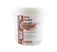 PATE A BOIS IDEAL POUDRE/Mastic en poudre universel destiné à la restauration de tous défauts. Mélangé à l'eau, il forme une pâte à bois fine. (CHENE MOYEN)