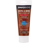 Pâte à bois - SINTO - SINTOBOIS - Chêne clair - Tube 250g - Prêt à l'emploi