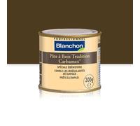 Pâte à bois traditionnel - chêne foncé - Wood Mastic BLANCHON