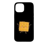 pâte à gaufres drôle Coque pour iPhone 15