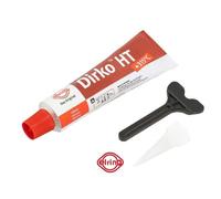 Pâte À Joint Dirko Rouge -60° C 315°C Silicone Moteur Culasse Pompe Eau Carter