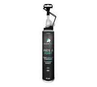 Pâte à Joint élastomère Noire | IRONTEK | 200ml | Haute température, résistance huiles et hydrocarbures, élasticité Durable | Application Facile Carter, Pompe, Couvre-Culasse, mécanique Auto