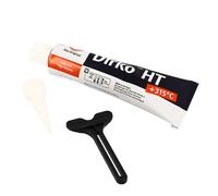 Elring Substance d'étanchéité 006.553 Dirko HT Oxime noire Tube 70 ml avec buse
