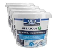 Pâte à joint Gebatout 2 GEB 500 g - 103982 (Lot de 4)