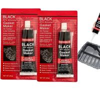 Pâte à Joint Moteur,2pcs Silicone Haute Température,Joint Carter Huile Moteur,Joint Silicone Noir,Carburateur Mastic en Silicone,Pate a Joint Carter,Joints Mécaniques de Moteur Automobile
